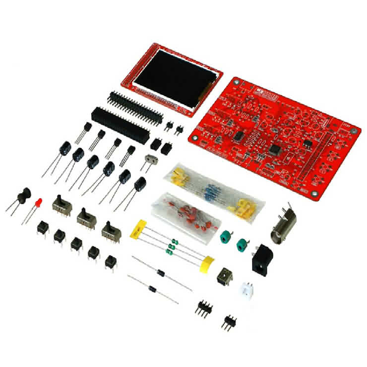 Mini Digital Oscilloscope Making and Studying Kit